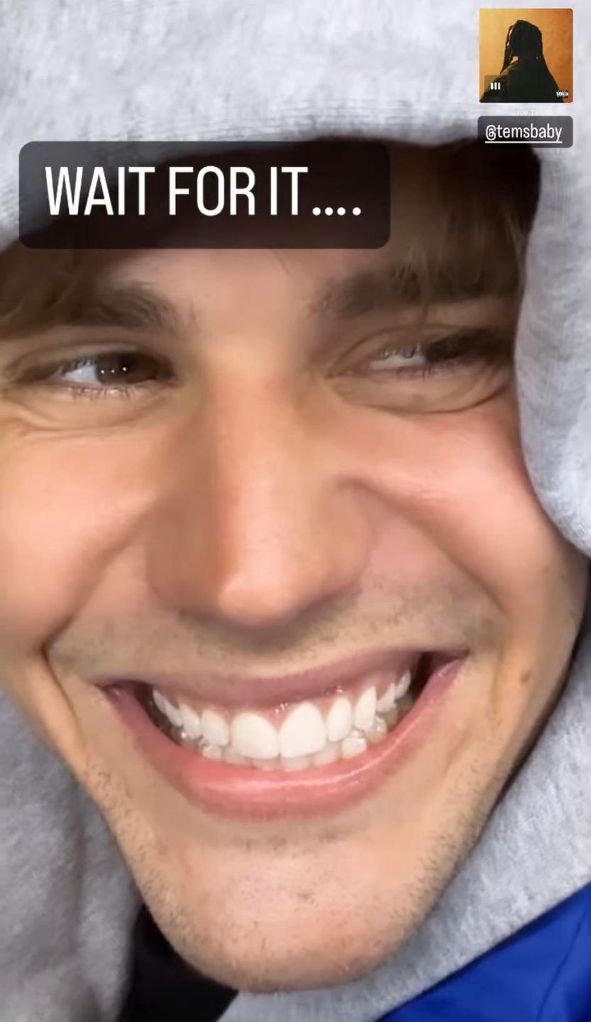 Justin Bieber demonstruje możliwości swojej twarzy
