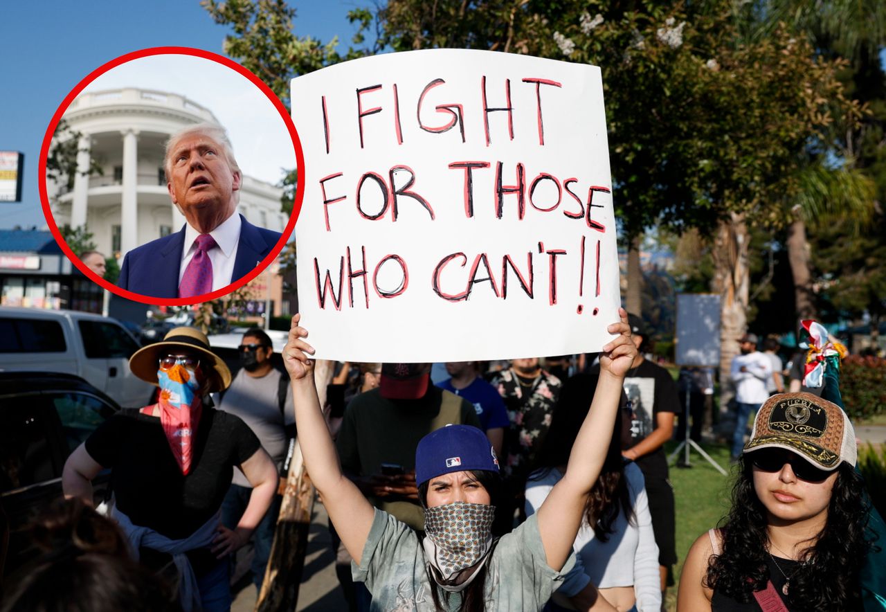 Zamieszki w Los Angeles przybrały na sile. Sąd uznaje decyzję Trumpa za nielegalną