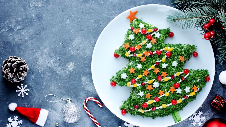 Biedronka wegańska choinka