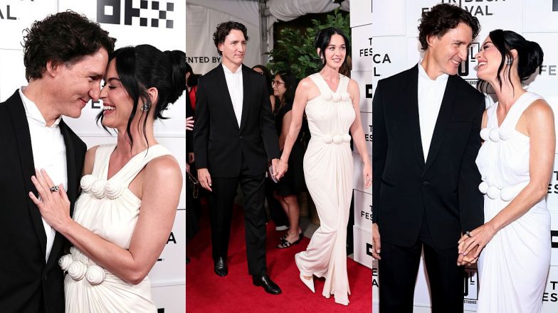 Katy Perry i Justin Trudeau w Nowym Jorku