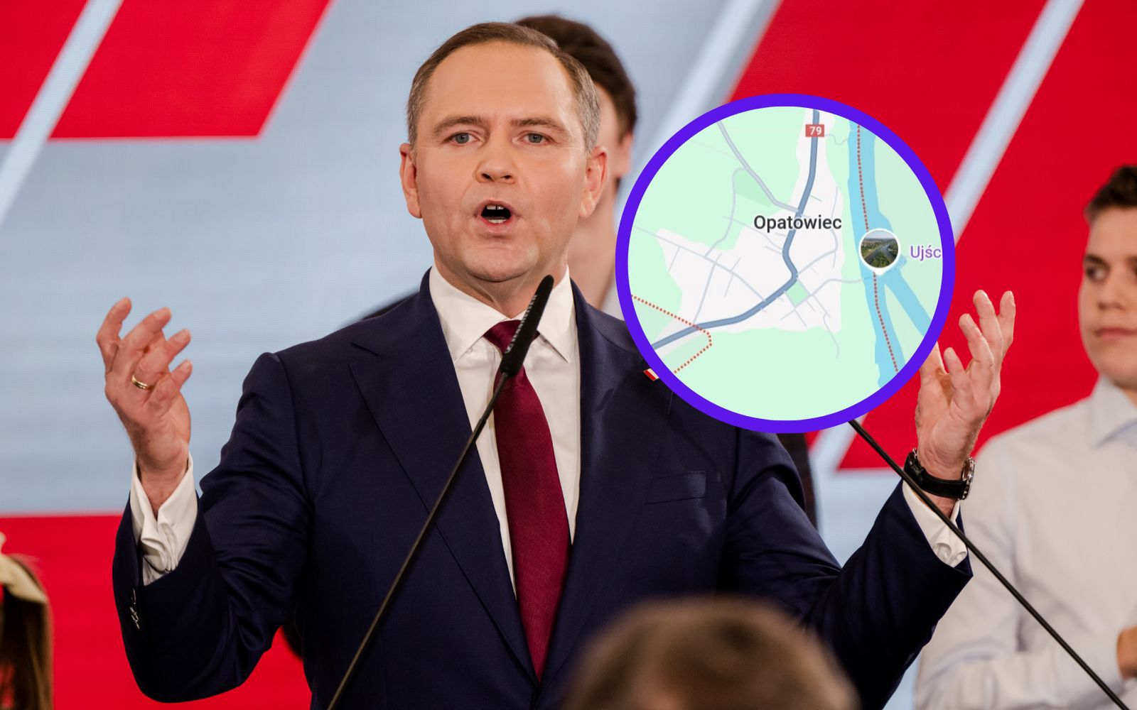 Karol Nawrocki wygrał w Opatowcu