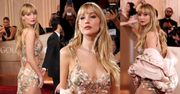 Złote Globy 2026. Rozgogolona Jennifer Lawrence w najodważniejszej kreacji wieczoru. Gwiazda postawiła na naked dress i "grała" pupą (ZDJĘCIA)