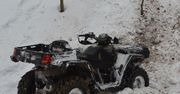Tarnawa Kolonia: Quad rozbił się w lesie. Nie żyje 44-latek