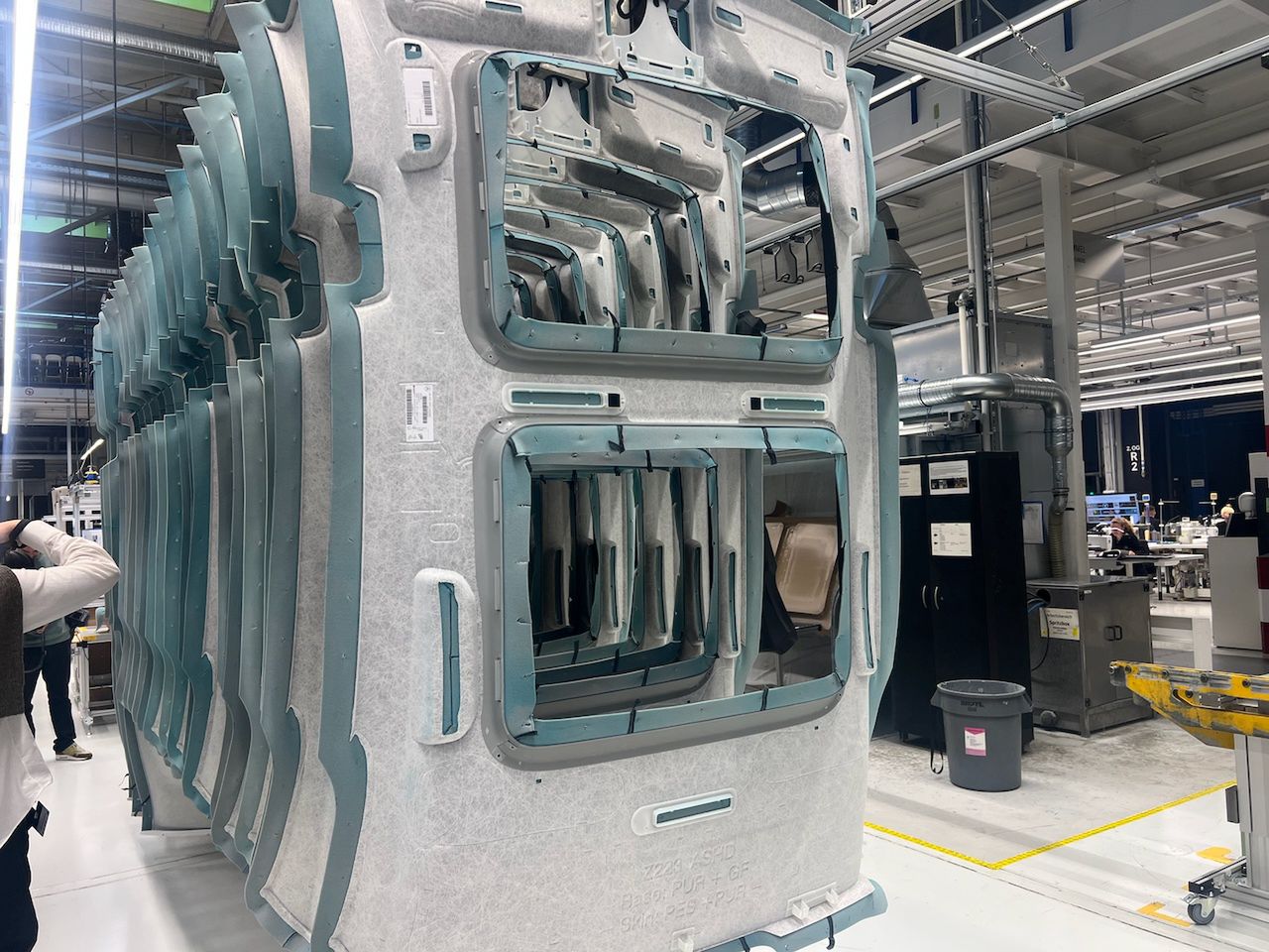 So sieht das Deckenpaneel für den Maybach GLS aus.