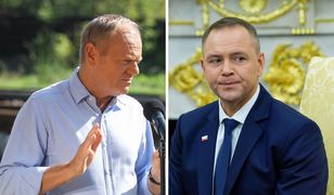 Tusk o Nawrockim w USA. "Polska za darmo niczego nie dostaje"