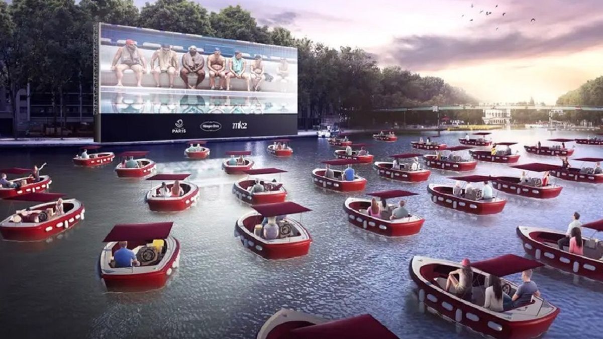 Kino na wodzie. Wyjątkowe pokazy filmowe w Paryżu 1