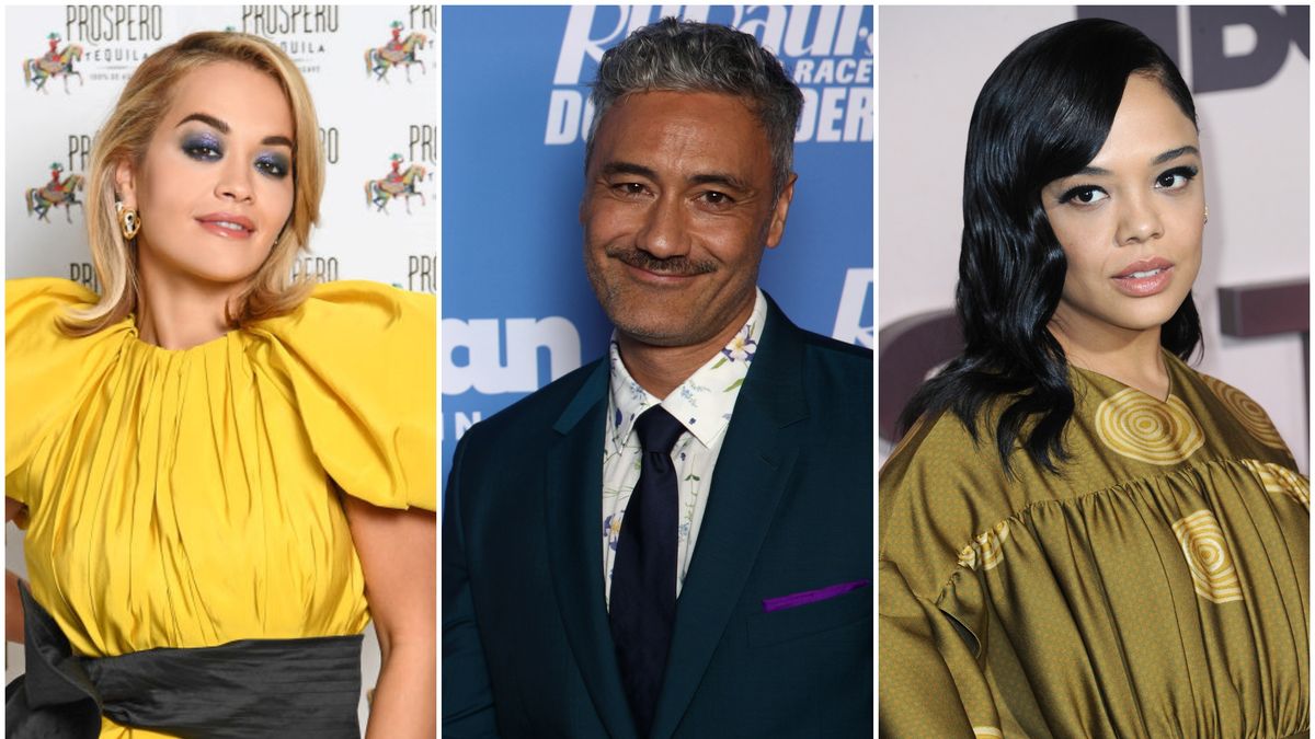 Rita Ora, Taika Waititi i Tessa Thompson