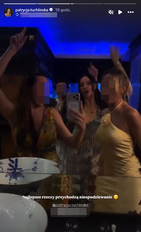 Imprezka u Patrycji Tuchlińskiej