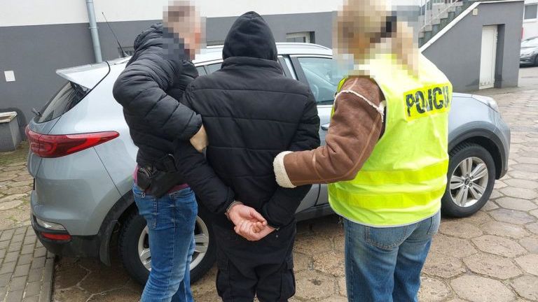 Zdjęcie z miejsca zdarzenia