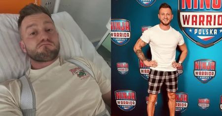 Złamał kręgosłup na planie "Ninja Warrior". Wspomina moment wypadku: "Nie zaproponowano żadnych noszy. Po prostu POSTAWIONO MNIE NA NOGI"