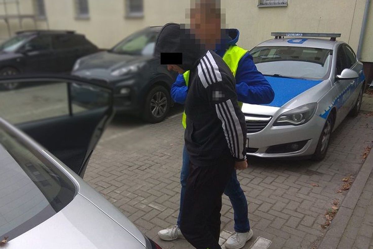 Zatrzymanie 18 latka w Bielsku Białej
