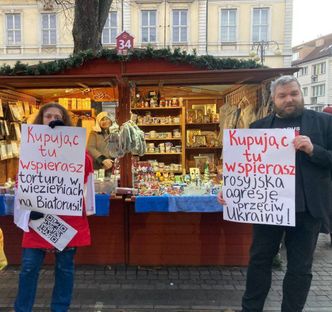 Mniszki wyrzucone z Jarmarku w Szczecinie. Wspierały reżim Putina