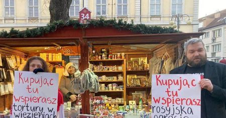Mniszki wyrzucone z Jarmarku w Szczecinie. Wspierały reżim Putina