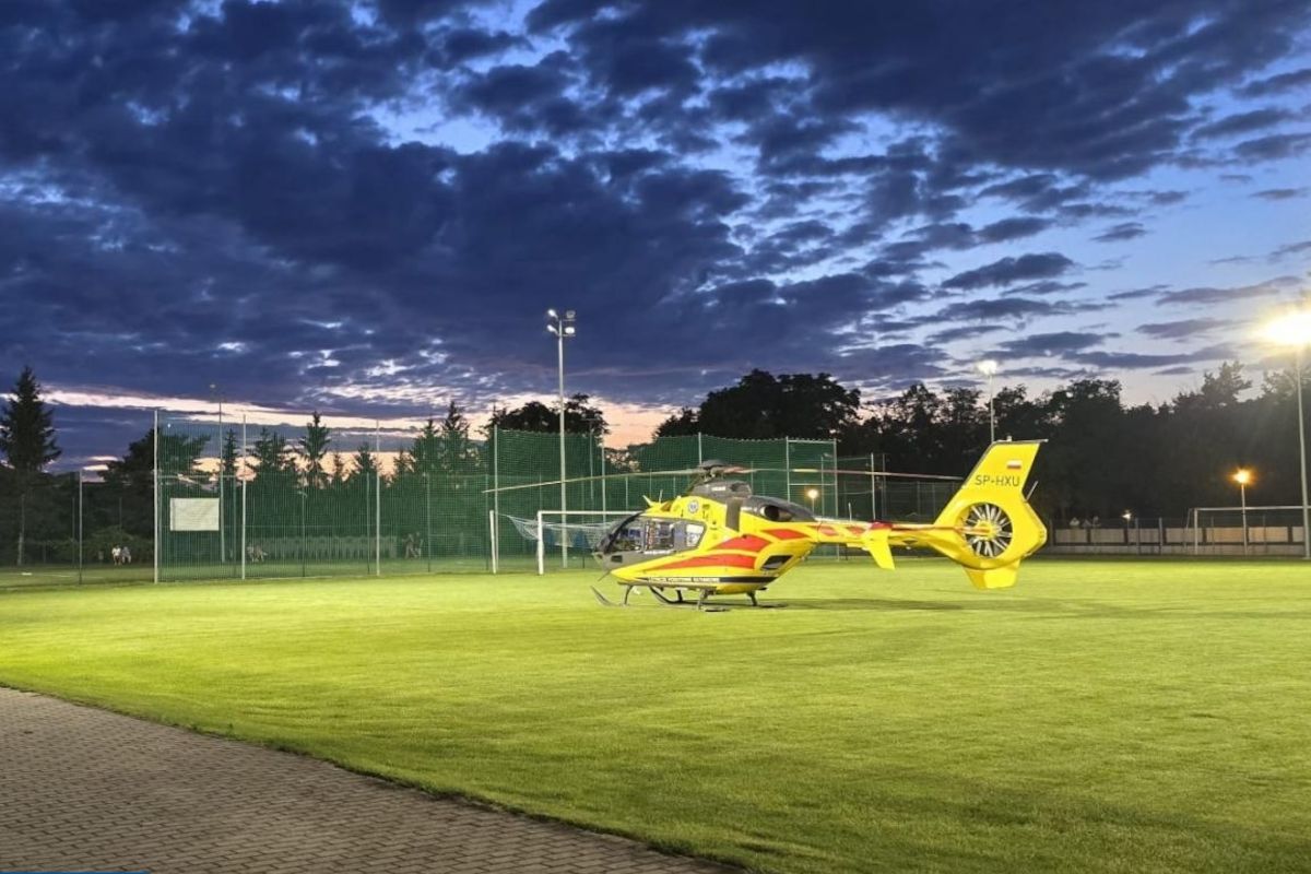 Tragedia na boisku w Książu Wielkopolskim. Nie żyje piłkarz