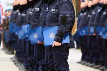 Kielce: Uroczyste ślubowanie nowych świętokrzyskich policjantów