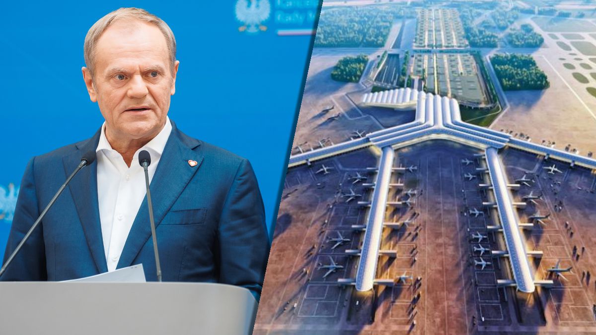 Premier Donald Tusk ogłosił decyzję ws. przyszłości projektu CPK