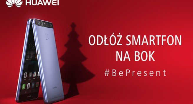 #BePresent - świąteczna kampania Huawei z Robertem Lewandowskim (wideo)