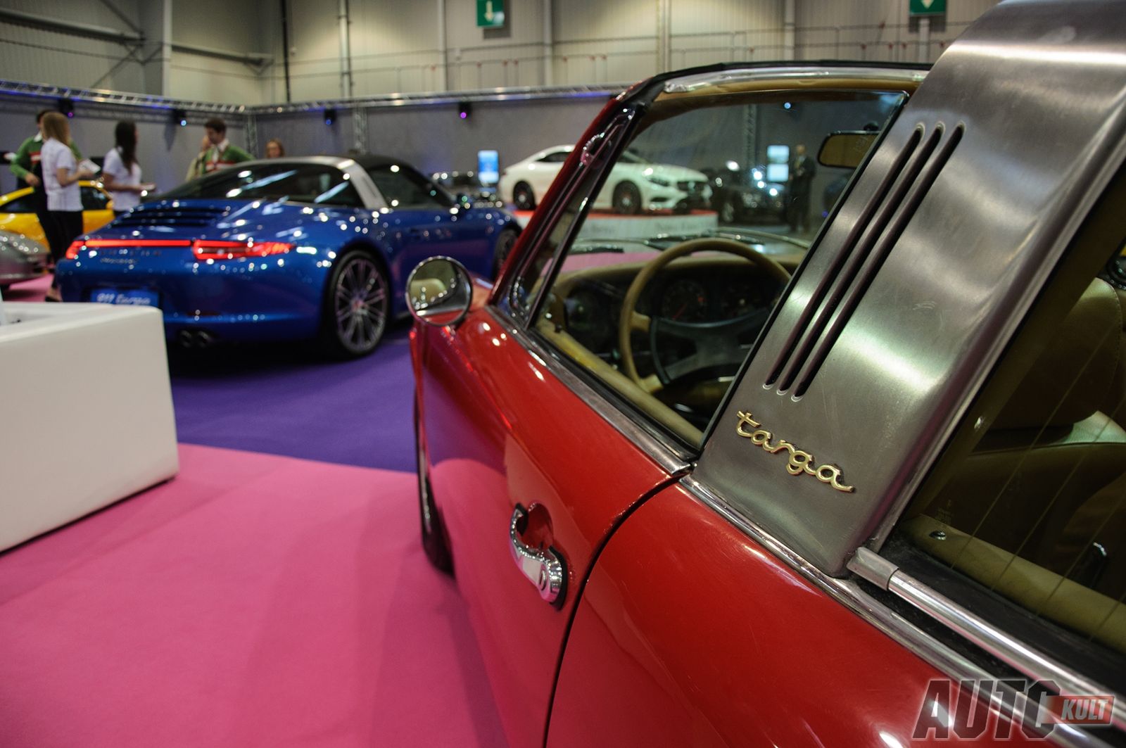 Porsche 911 Targa na targach Auto Nostalgia 2014 - galeria zdjęć 14