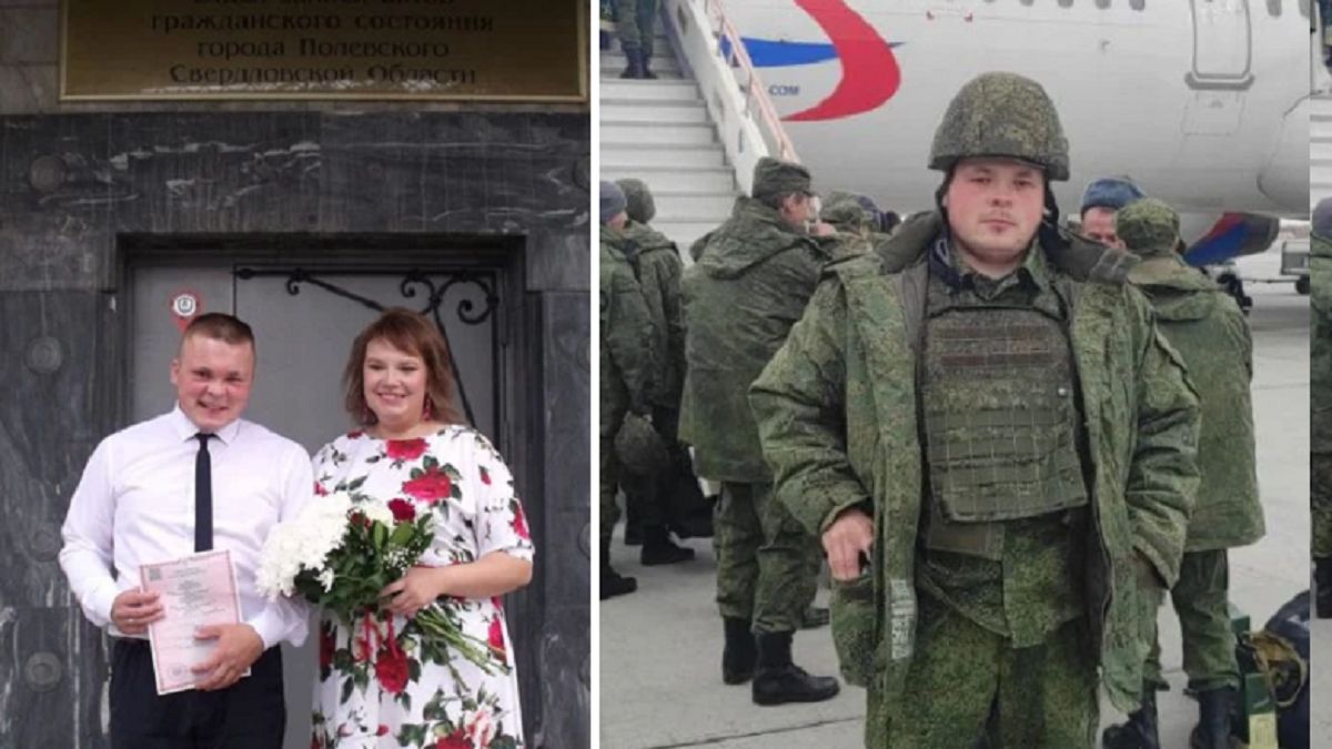 Żona wysłała męża na wojnę 