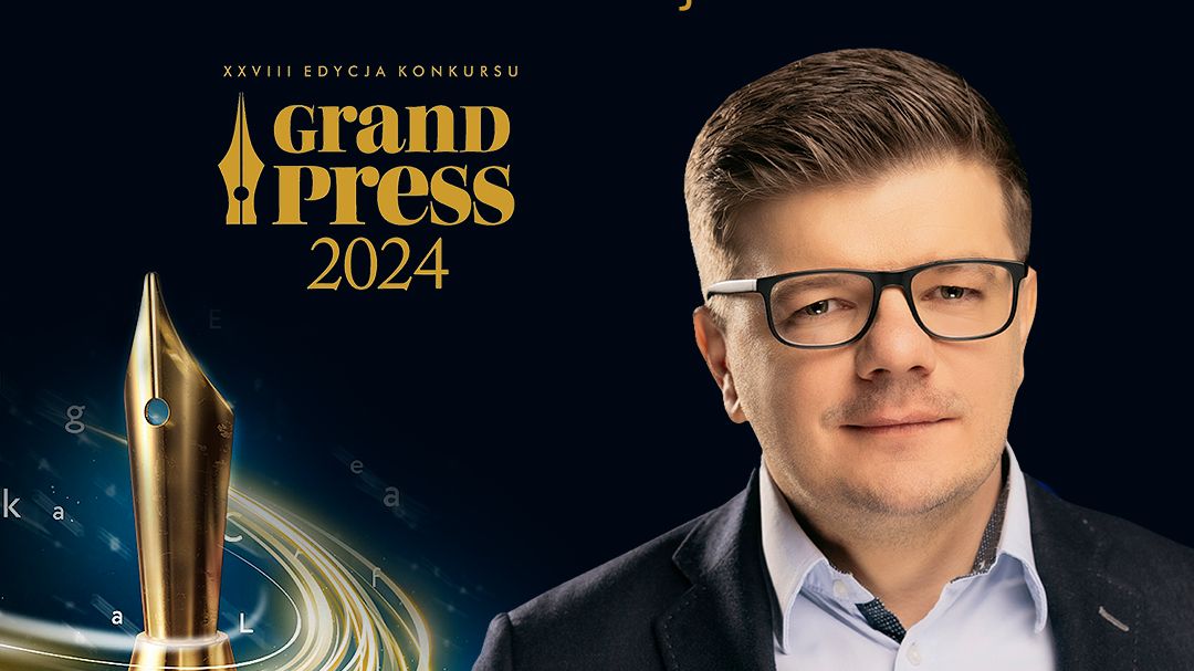 Łukasz Kijek został laureatem Grand Press Economy 2024