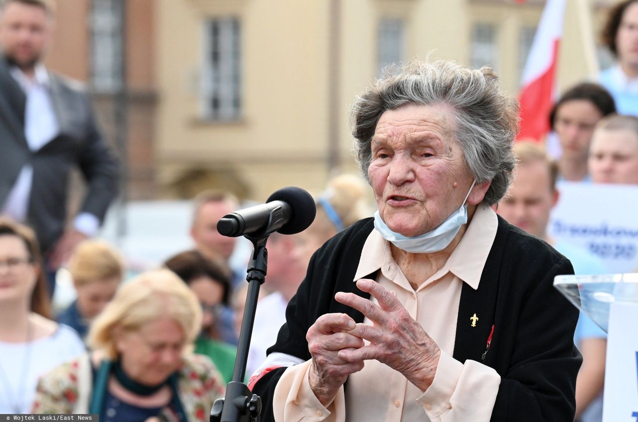 Wanda Traczyk-Stawska nie boi się wypowiadać swoich opinii na temat aktualnej sytuacji w kraju 