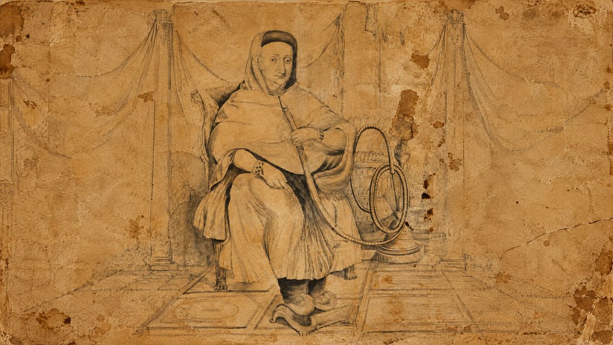 Begum Samru, portret