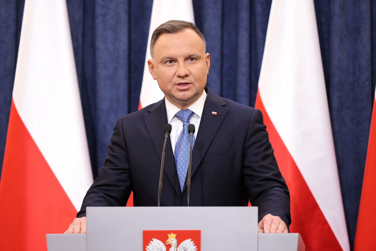 Andrzej Duda po posiedzeniu RBN: Wolność Ukrainy jest dla nas kwestią strategiczną 