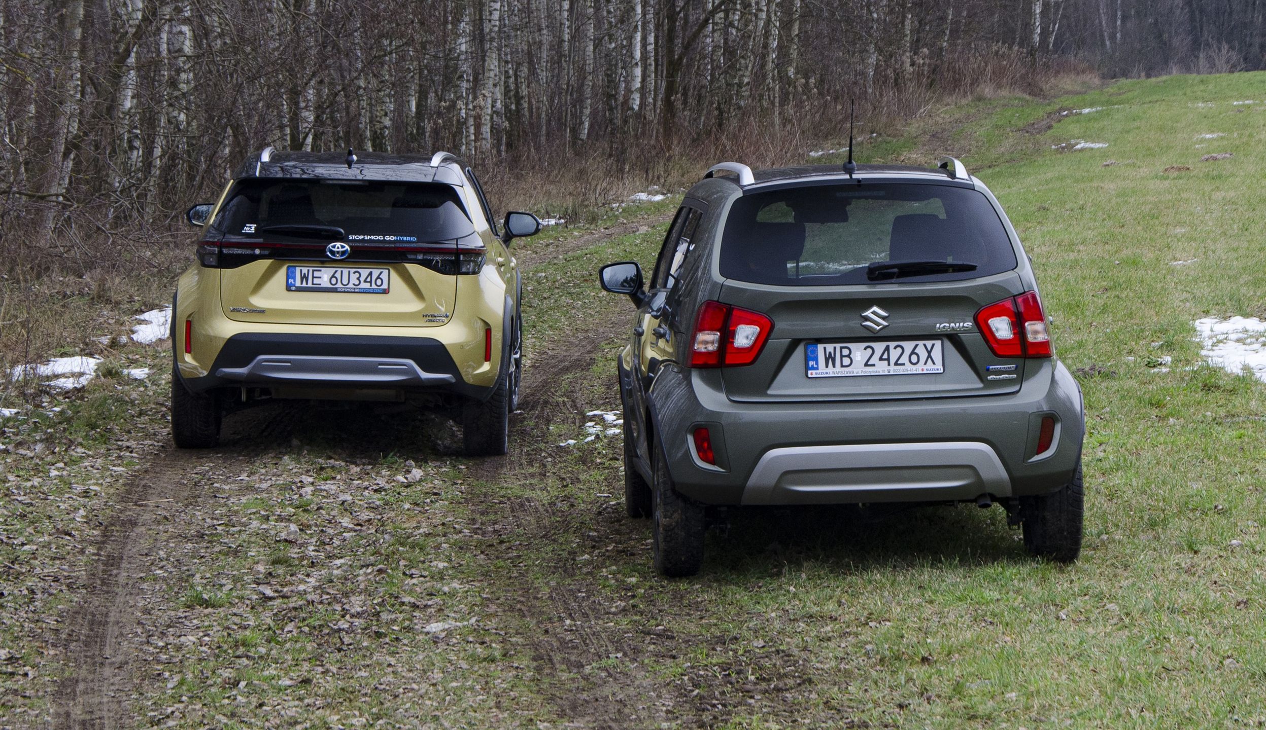 Suzuki Ignis i Toyota Yaris Cross