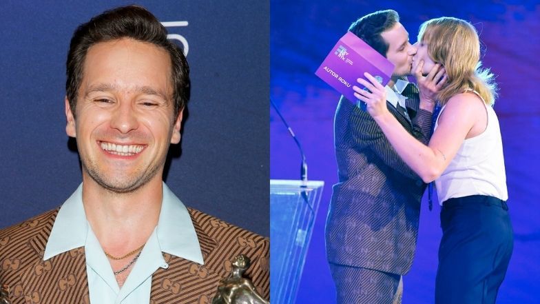 Krzysztof Zalewski tłumaczy się z pocałunku z Ralphem Kamińskim