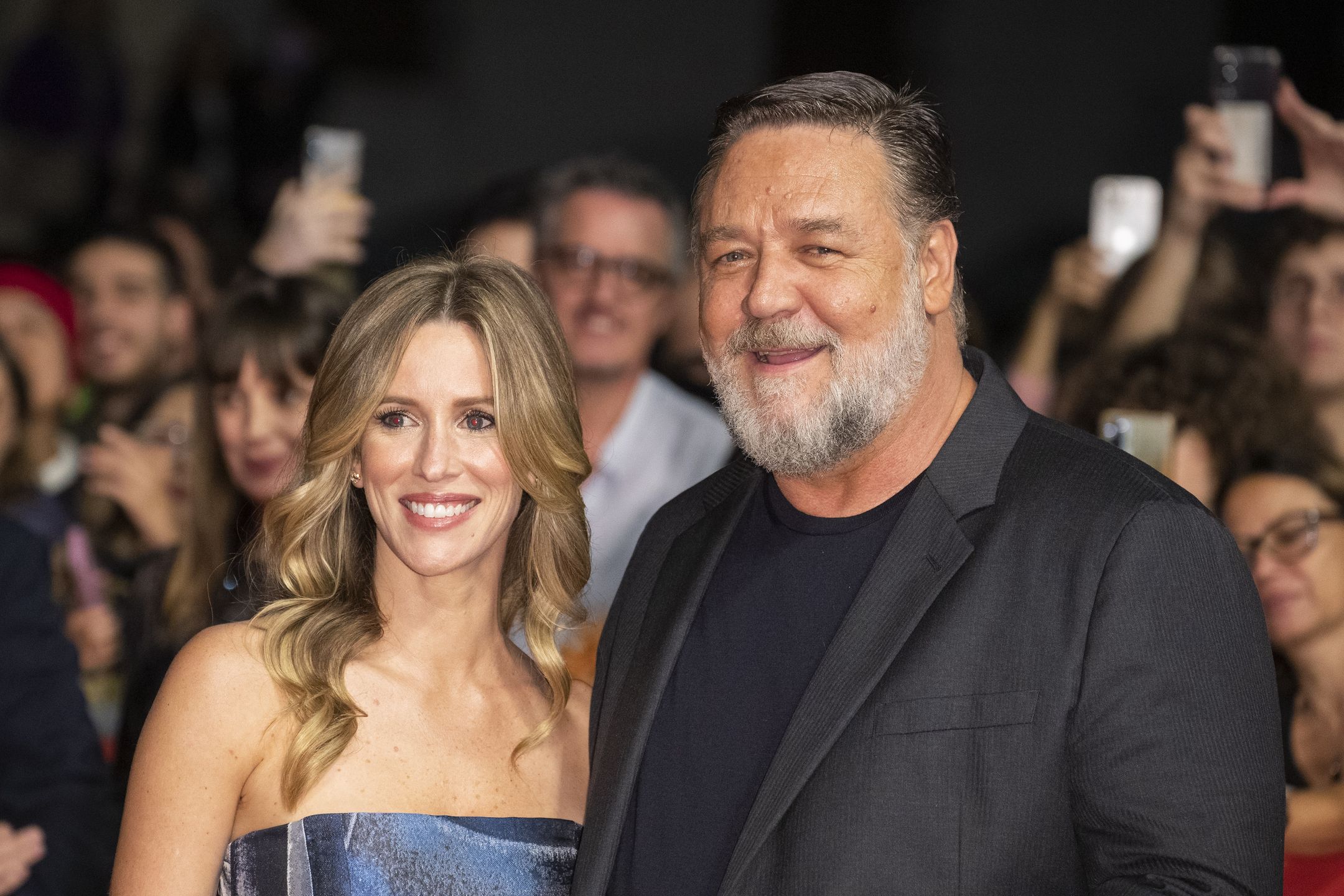 Russell Crowe i Britney Theriot