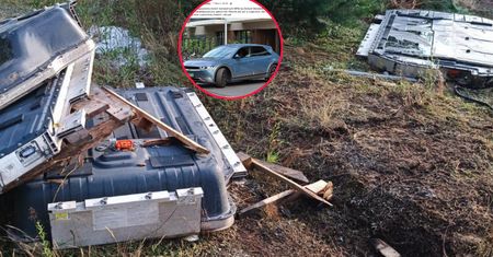 Płonące baterie elektryków w wołomińskich lasach. "Moje auto już rozebrano na części"