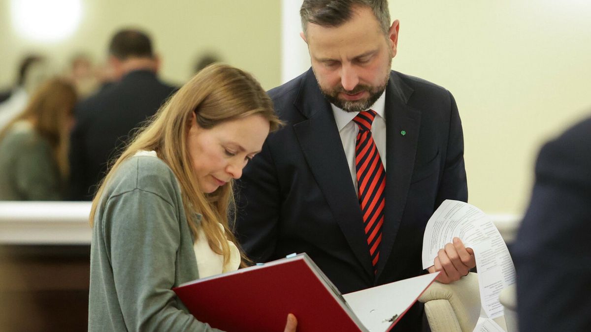 Posiedzenie rz?du09.04.2024 Warszawa Posiedzenie rzadu fot. Tomasz Jastrzebowski/REPORTERn/z: Katarzyna Pelczynska-Nalecz, Wladyslaw Kosiniak-KamyszTomasz Jastrzebowski/REPORTER