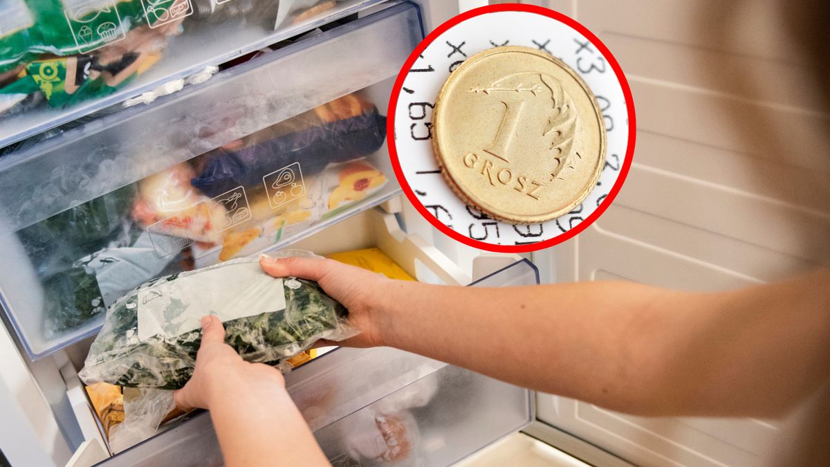 Moneta w zamrażalniku pomoże uchronić się przed ewentualnym zatruciem