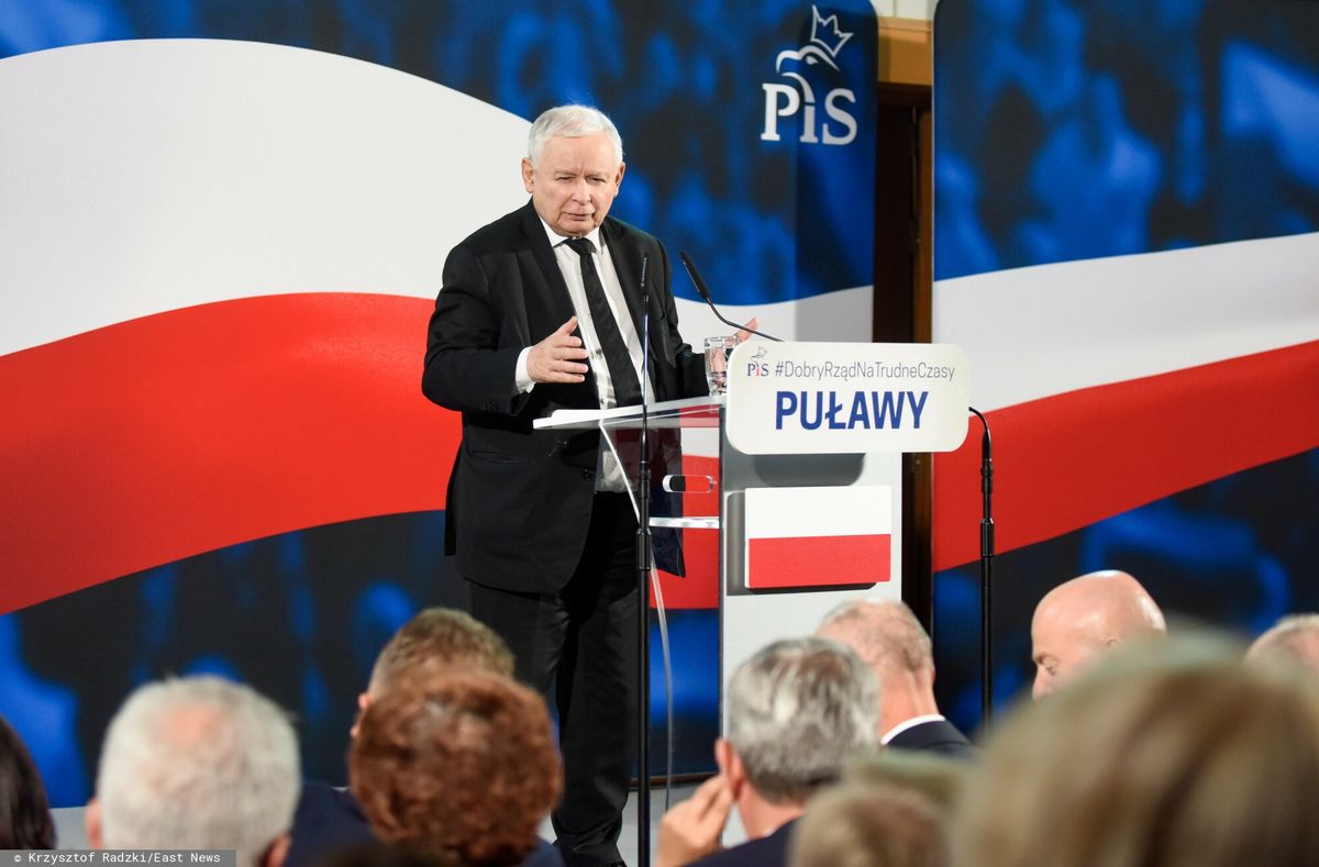 Jarosław Kaczyński kontynuuje objazd Polski