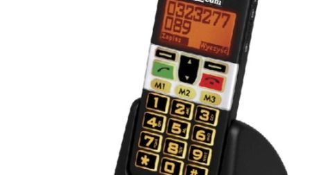 Telefon dla osób starszych: MaxCom MM500 1