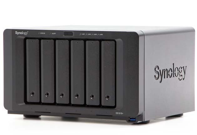 Synology DS1618+ widok ogólny
