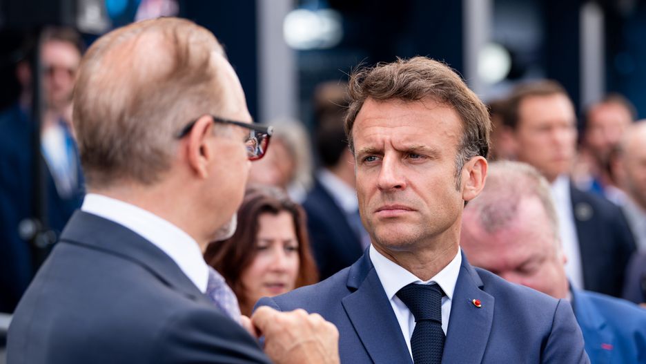Prezydent Francji Emmanuele Macron