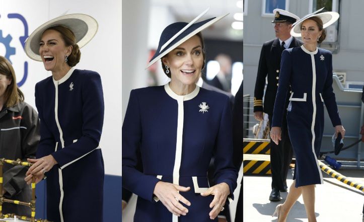 Kate Middleton i książę William w Glasgow