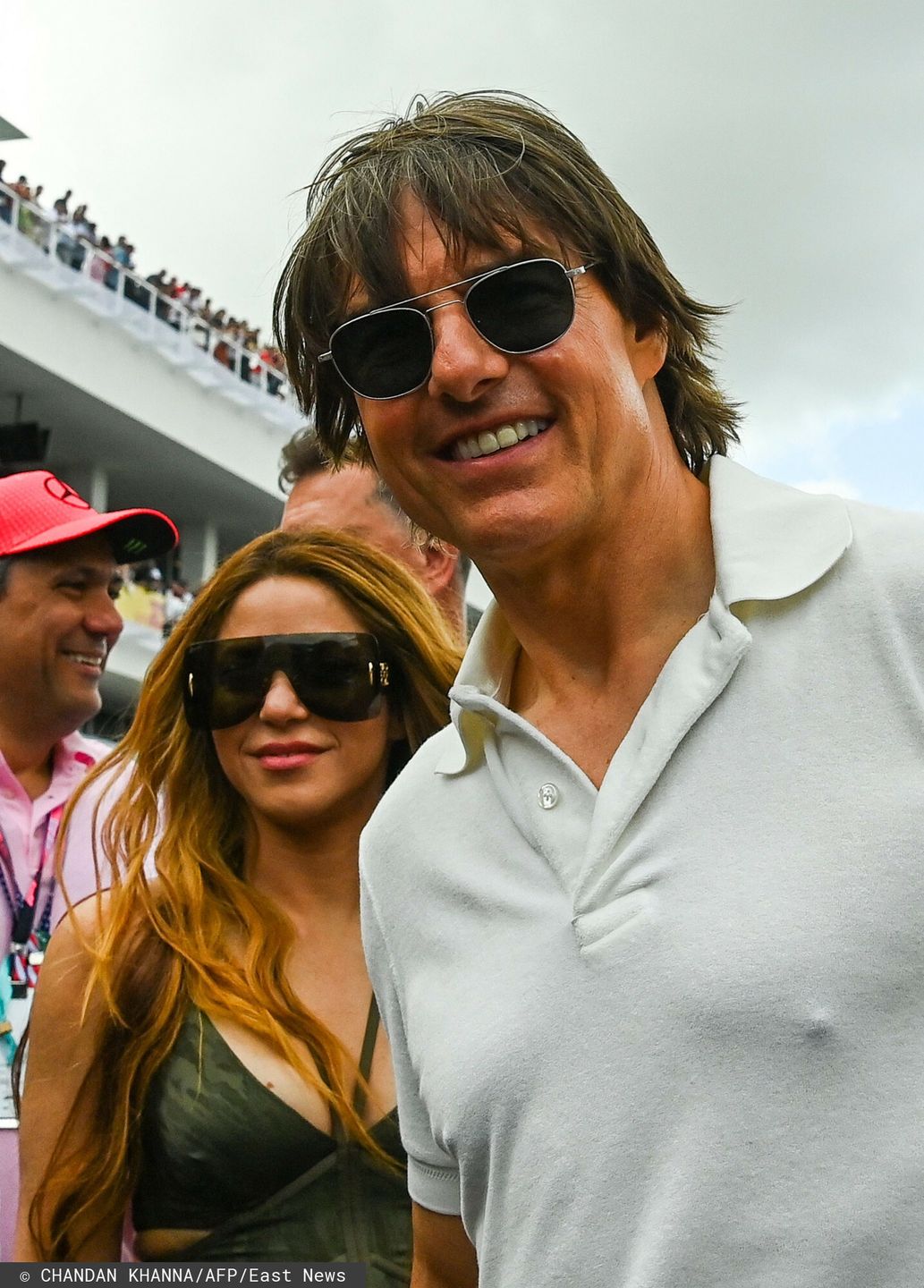 Shakira i Tom Cruise na Grand Prix Formuły 1