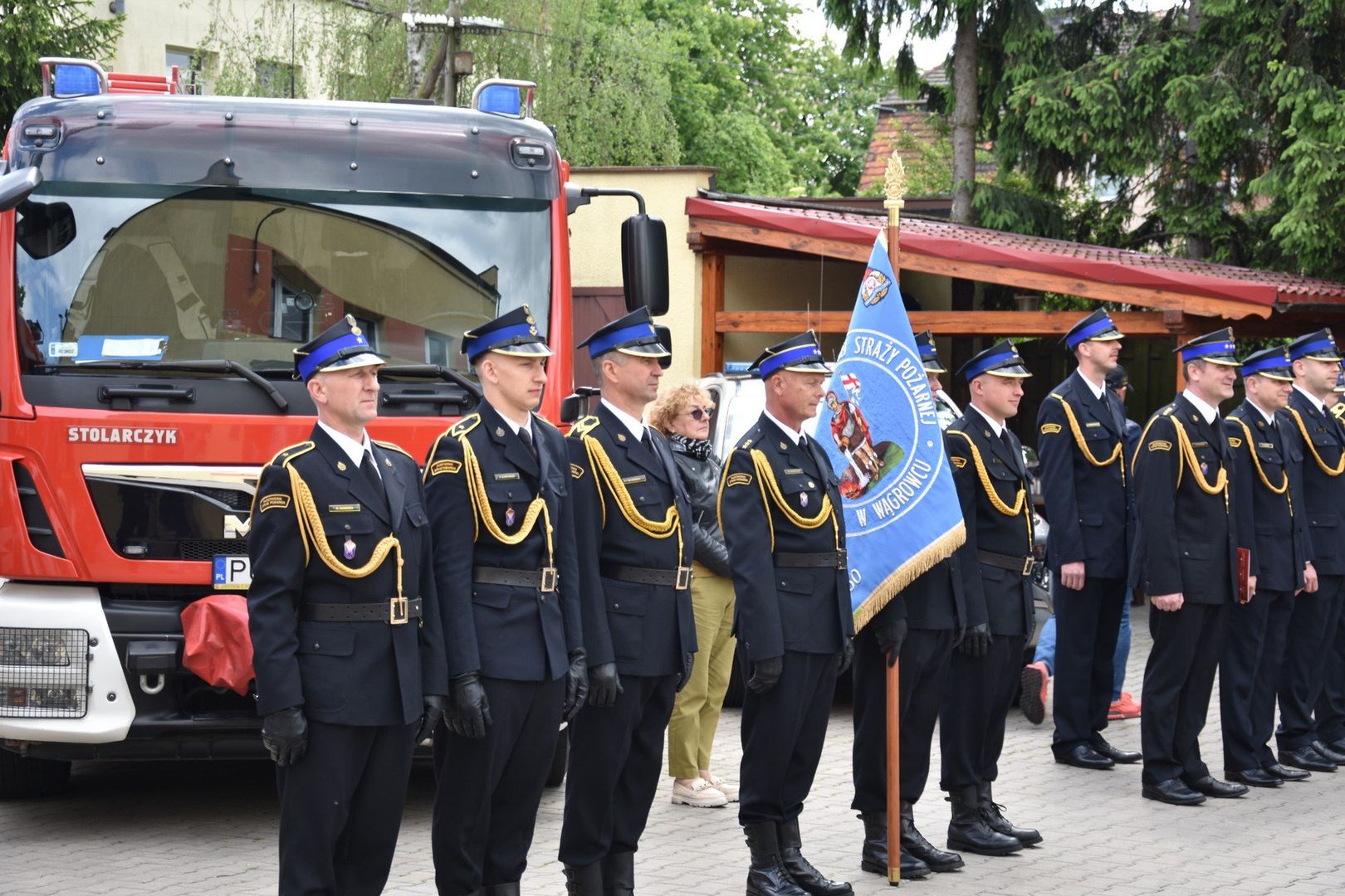 W uroczystym apelu udział wzięli strażacy z całego regionu północnej Wielkopolski