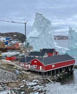 Niecodzienne ostrzeżenie. Góra lodowa dryfuje w stronę przetwórni ryb