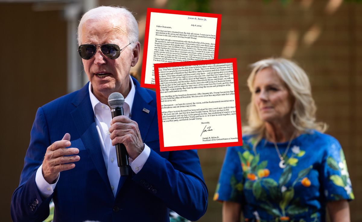 Prezydent Joe Biden opublikował długi list