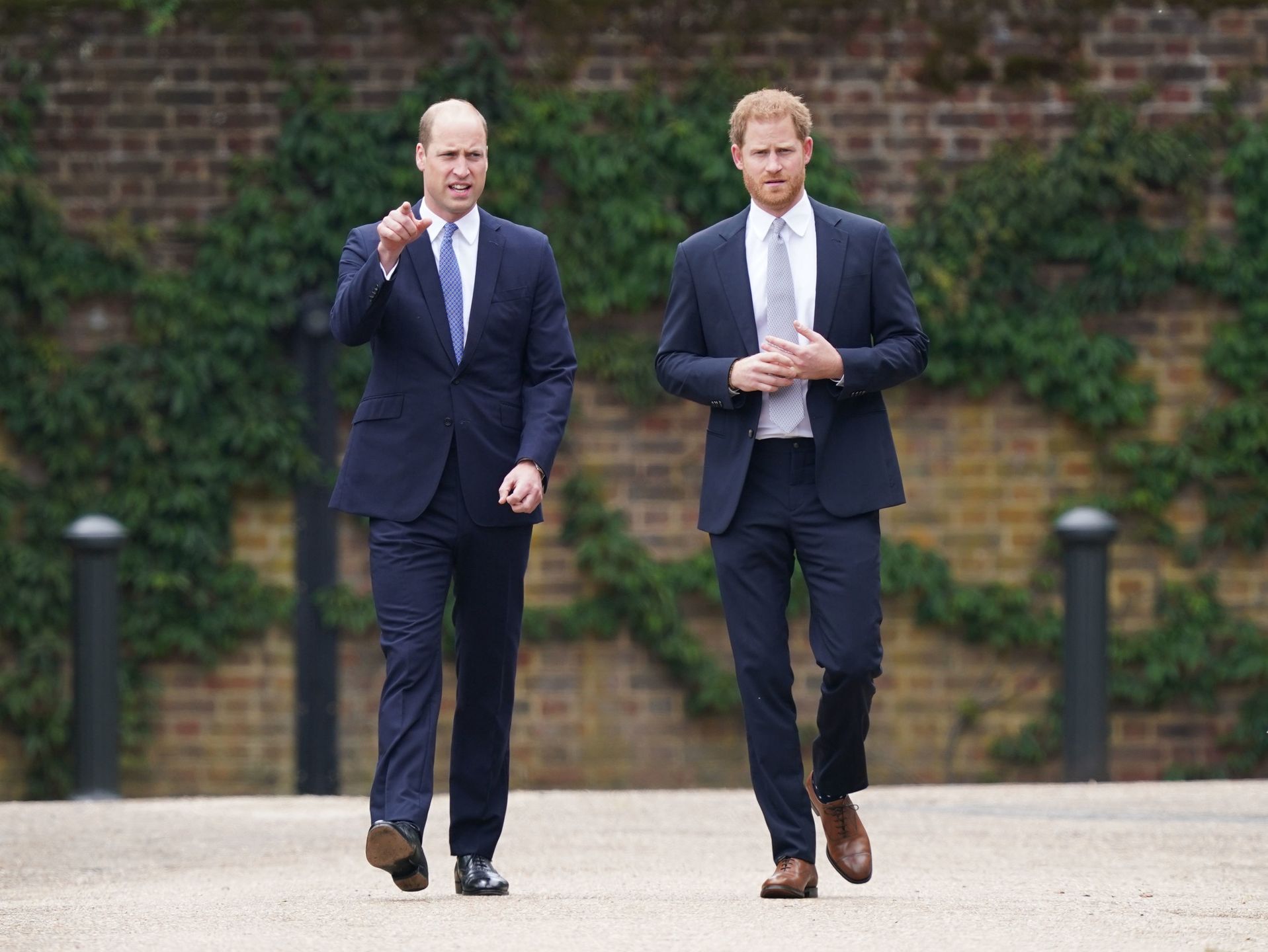 Książę William i książę Harry