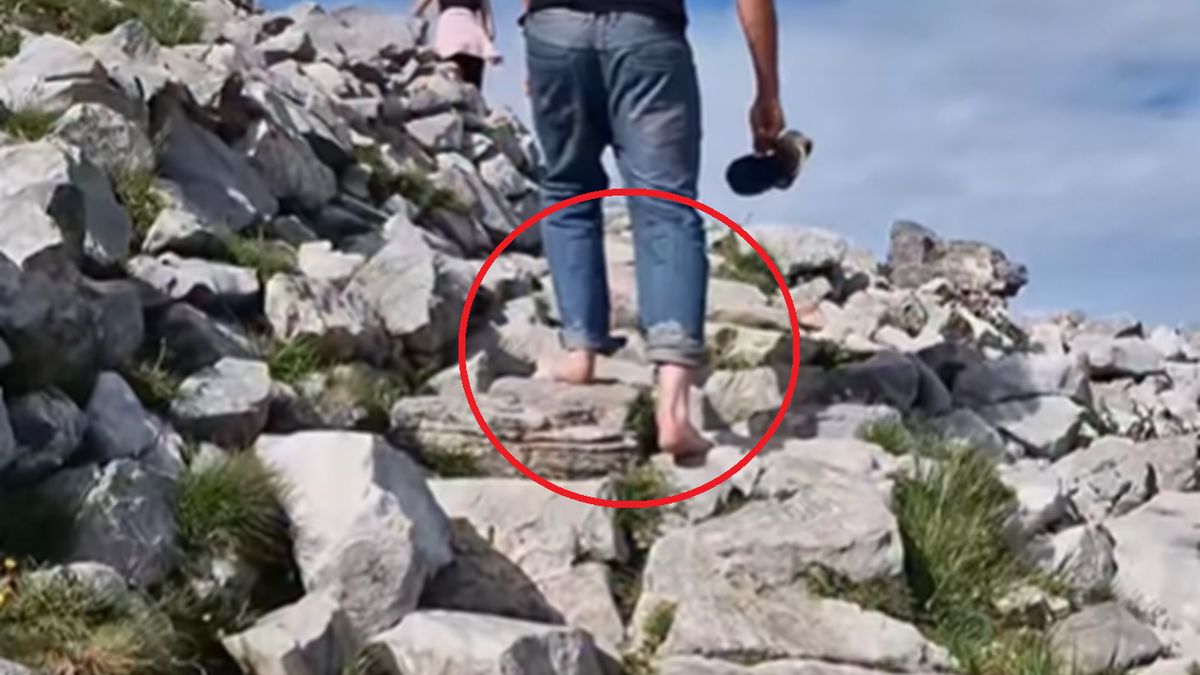 Nagranie z Giewontu.