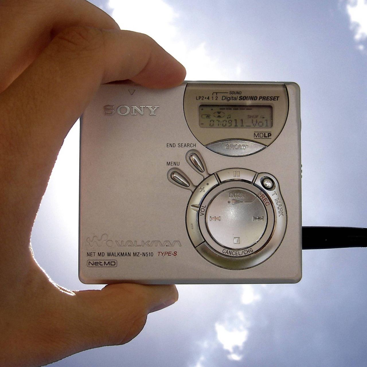 Sony MiniDisc MZ-N510