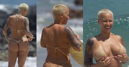 Amber Rose w skąpym bikini (ZDJĘCIA)