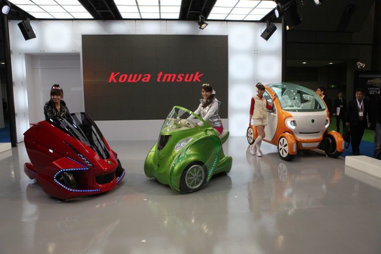 Pojazdy koncepcyjne Kowa tmsuk (Fot. Gizmag.com)