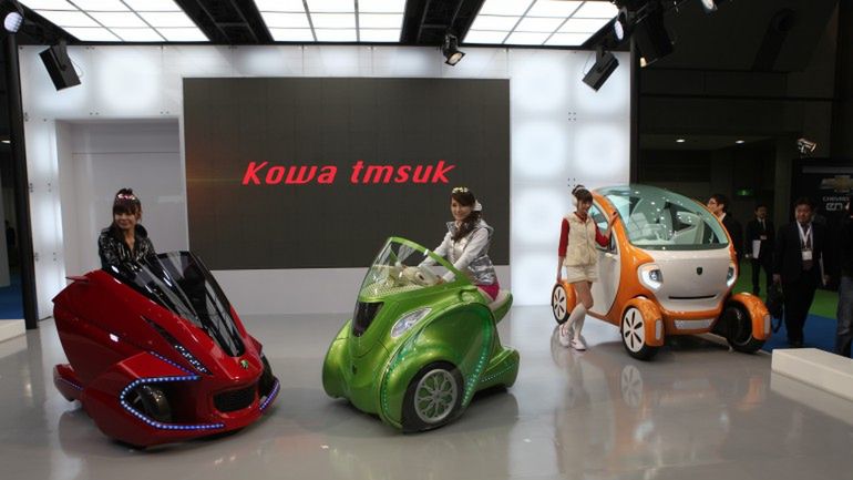 Pojazdy jak wózki w hipermarkecie, czyli parkowanie po japońsku 1