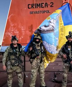 "Unikalna operacja". Ukraina przejęła kontrolę u wybrzeży Krymu [RELACJA NA ŻYWO]