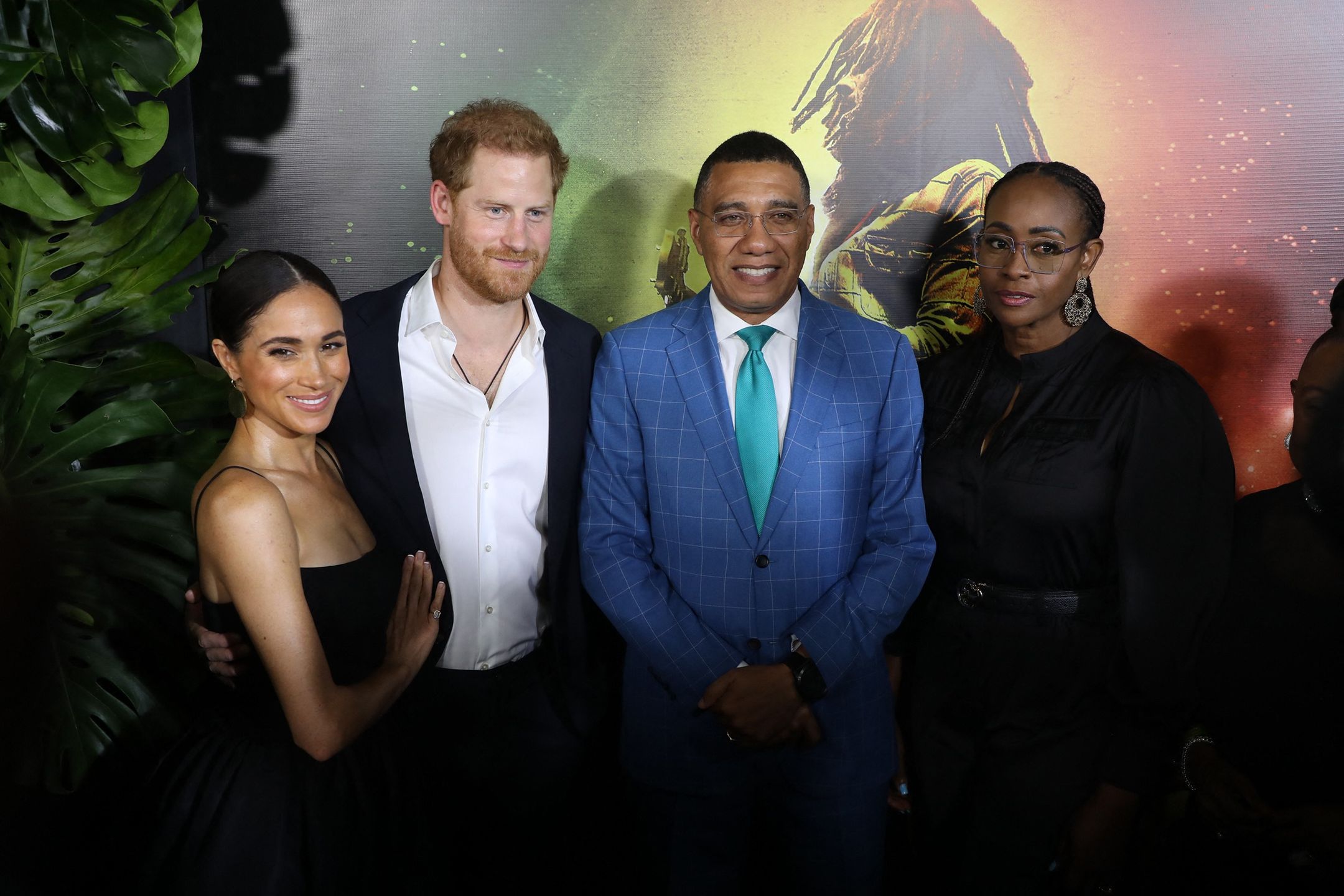 Meghan Markle i książę Harry na premierze